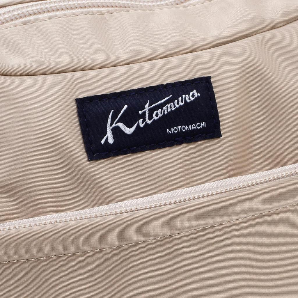 Crossbody Schultertasche Sand Blau 52101 [Kitamura] R-0740 Damen Beige/Dunkel
