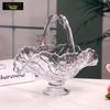 Flavinmci Kristallglas Schwan Obstschale & Korb