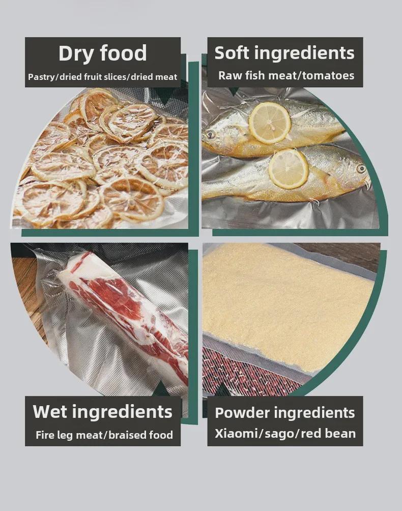 Automātiskais vakuuma blīvētājs virtuvei - kompakta pārtikas iepakošanas iekārta