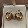 Light Luxury Natural Fritillary Shell Stud Earrings, Simple And Versatile Temperament, Advanced Sense Of Commuting, Daily Earrings, Women