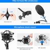 Condenser Microphone Set Multi-purpose Streaming Microphone Kit Sound Card Microphone Stand