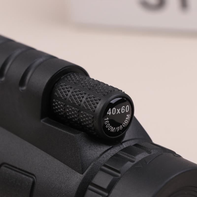 40X60 Professional Telescope Monocular Night Powerful Mini Pocket Zoom With Smartphone Hunting Camping