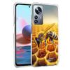 Bees and Honey in the Honeycomb Phone Case For Redmi Note 13 Pro Plus 14 Pro+ 12S 12 11S 11T 11E 11 10S 10 9S 9 Xiaomi Capa TPU