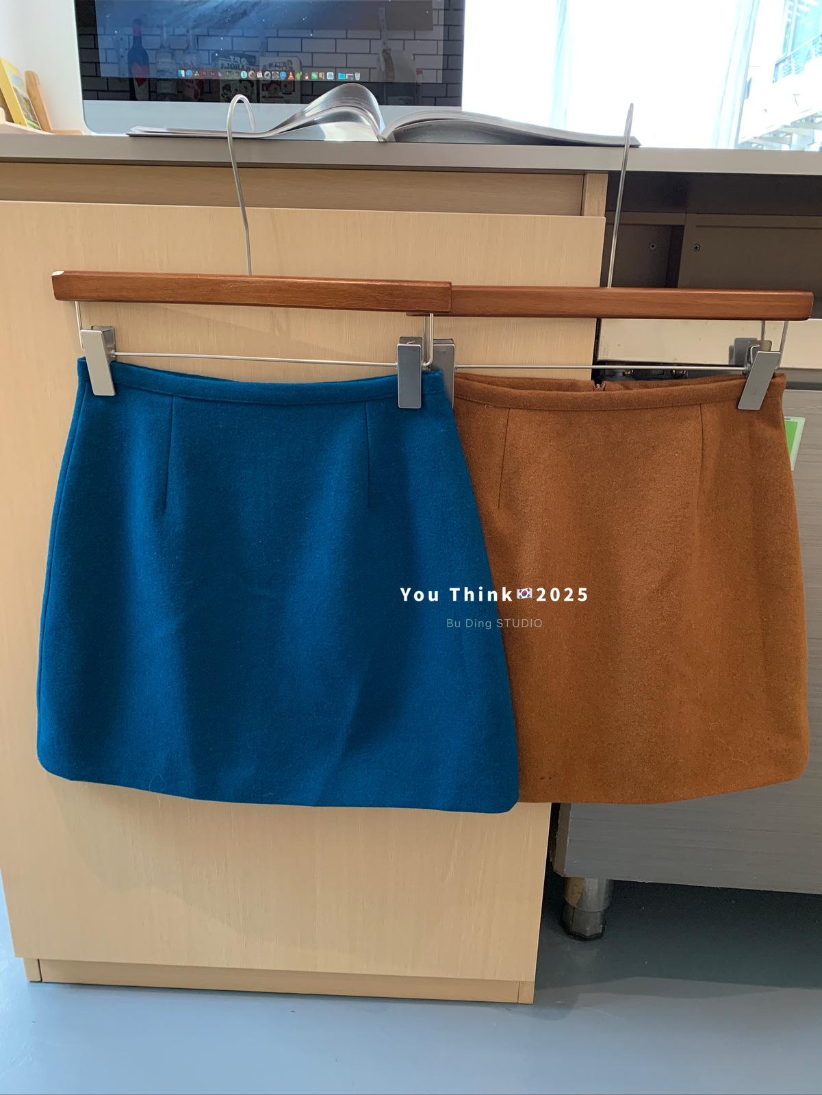 Shisanhang Women s A-Line Solid Color Slimming Skirt - Stylish, Versatile, and Trendy Small