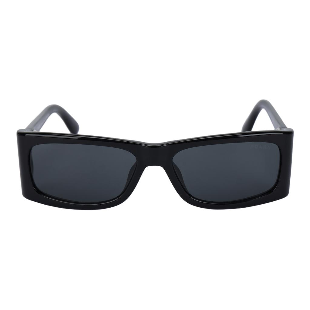 Prada Diseño de Logo Gafas de Sol Cuadradas Gafas de Sol para Hombre Negro 0PRB03S1AB5S0