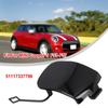 Part Tow Hook Cover Accessory Replace Accessories Black Eye Cap Fit For MINI Cooper F55-F57 Front Bumper Brand New
