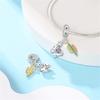 Copper Green Cactus Alpaca Sunflower Kettle Pendants Beads Charms Fit Original Bracelets Diy Jewelry