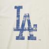 New Era Mlb La Dodgers Big Logo PigmenT T shirT Cream 15147557