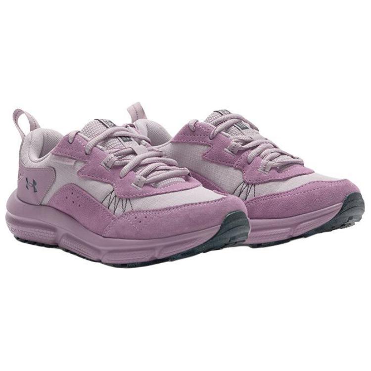 Under Armour Charged Verssert 2 Purple Prime Women Sneakers Grey-Dawn Anthracite 3027180-009