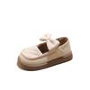 Elegant Palid Pattern Vamp School Shoes Girls Fully Flat Heeled Little Girl mary jane Shoes Child Princess Casual Shoes G08251