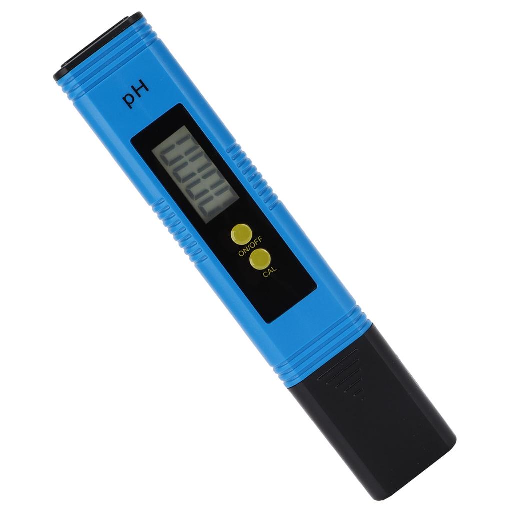 PH Meter Tester Portable LCD Digital Water Quality Test Pen for Aquaculture Pool Aquarium Blue