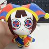 Nuevos Hots 10cm Pamuni El Increíble Circo Digital Serie de Llaveros de Peluche Muñeco Suave de Algodón Lindo Decoración de Escritorio Colección Regalos