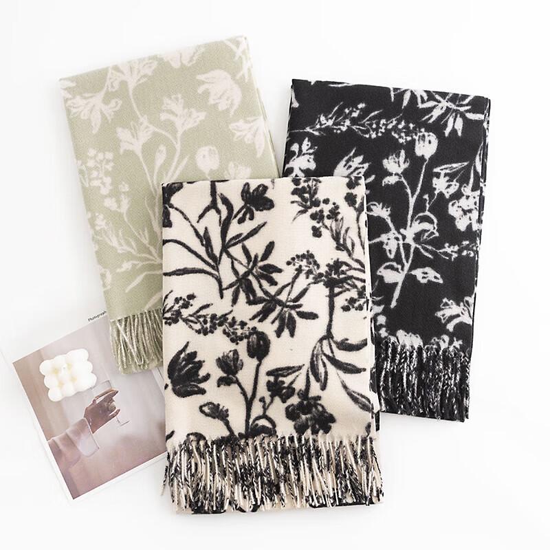 Women's Korean Style Solid Color Scarf Shawl