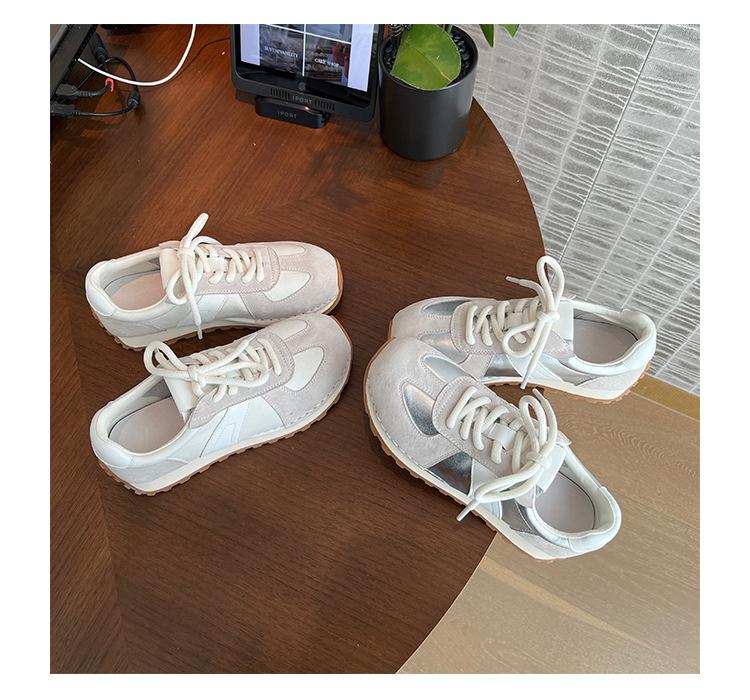 Su Yinyin casual sports moral training shoes women's 2025 autumn new retro Forrest Gump shoes board shoes women's breathable trend versatile