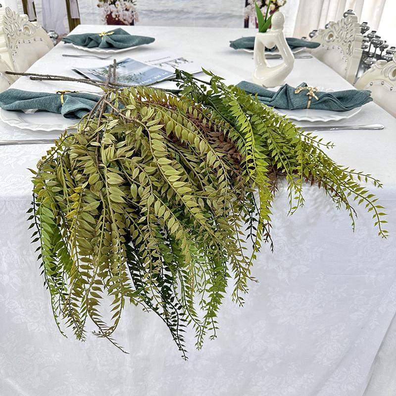 Wall Artificial Fern Panel Foliage Wedding Backdrop Home Decor Props Photography
