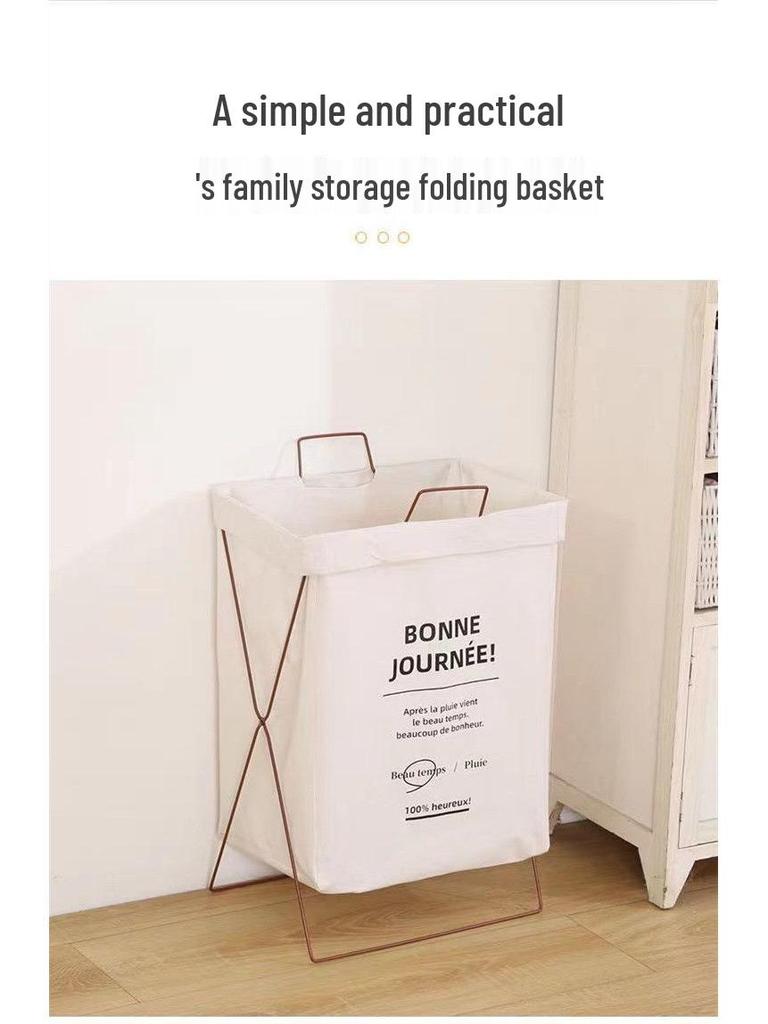 Zusammenklappbarer Wäschekorb für Studentenwohnheime - Aufbewahrungskorb für Kleidung und Unterwäsche