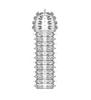Opakovaně použitelné kondomy Extend Crystal Transparent Penis Sleeve G bodové stimulace