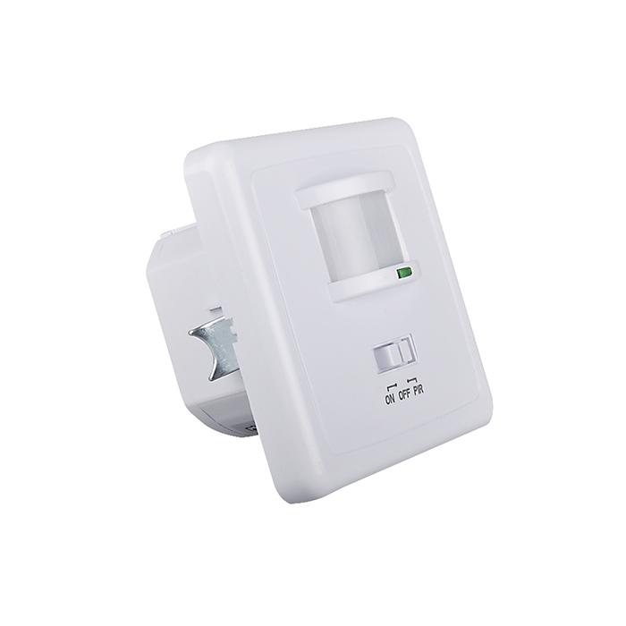 Automatic Light Motion Sensor Occupancy Recessed In-wall Wall Switch Lamp Light ON/OFF/PIR/MIC Infrared Motion Sensor Detector