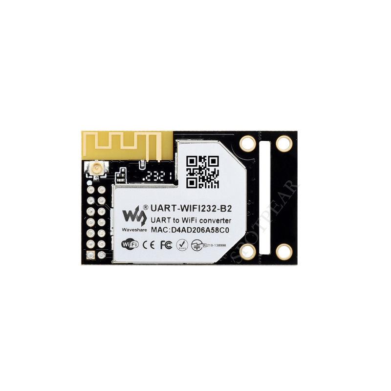 

Industrial-Grade UART to WiFi & Ethernet Serial Server, 802.11b/g/n Module
