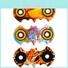 Batman Fingertip Gyro Stress Reliever Abs Stainless Steel Material Yellow Red Green Light Blue Black