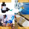 10/20/50Pcs Disposable Paint Filter Paper Purifying Straining Cup Funnel 100 Mesh Conical Paint Filte Mesh Nylon Micron Paper