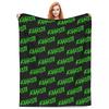 Kaarija Logo Blankets Soft Warm Flannel Throw Blanket Cover for Bed Living Room Picnic Travel Home Sofa