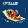LED Magic Train Construction Blocks Puzzle Playthings Locomotive Station MOC Bricks Books Movie 3D Model Children Adult Birth Date Gifts DIY
