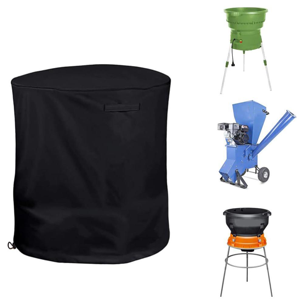 210D Oxford Fabric Cover Electric Leaf Mulcher Cover Adjustable Elastic Closure Easy To Clean Indoor And Outdoor Use 85 X 110 Cm