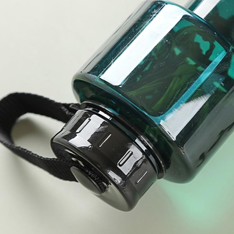 700ml Water Bottle Dumbbell Shaped Bicycles Drinking Bottle Leakproof Bottle For Gym, School, Cycling, Outdoor Sports