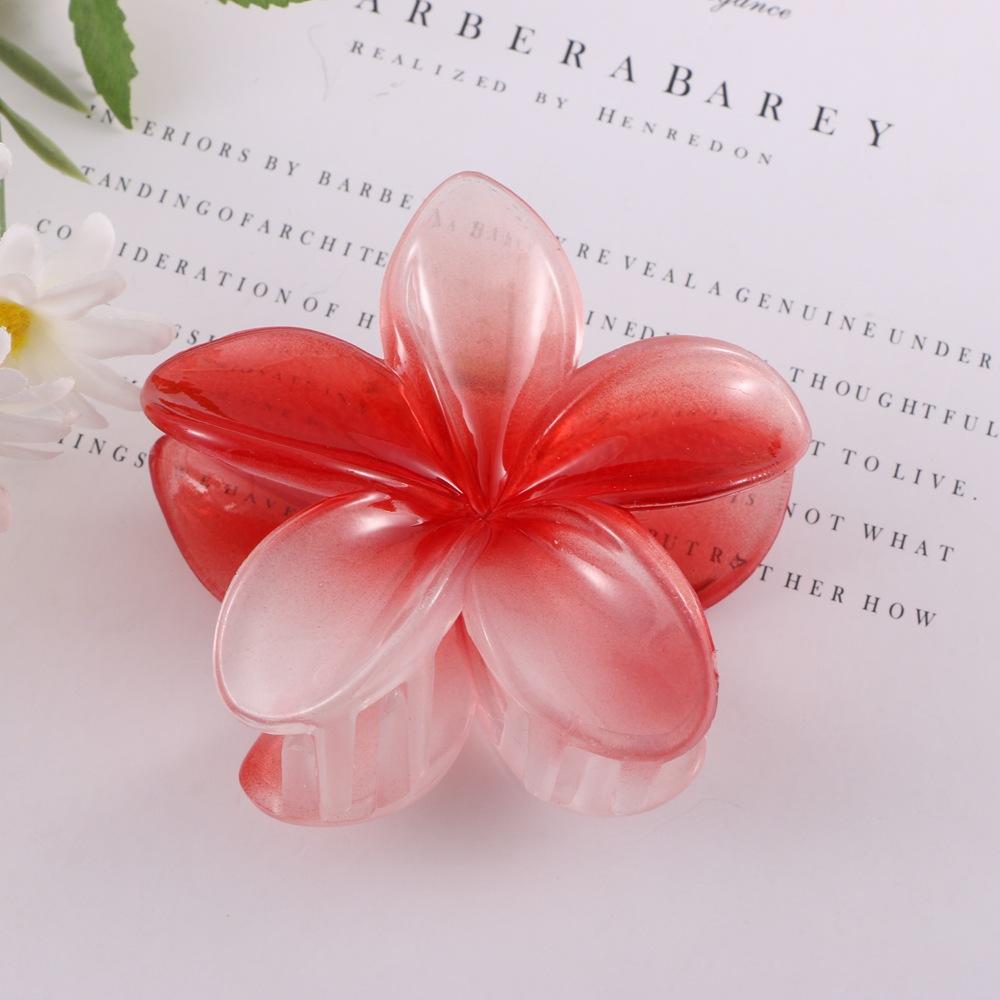 

3.15 Inches Heart-Shaped Lightweight Plastic Hair Clip Simple Solid Color Hair Clip, Suitable for Daily Wear, Leisure, Party 1 Piece Red разноцветный