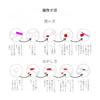 Handmade Nail Tips, Short False Nails, Japanese Style, Cute, Long, Short, Square Oval, Round, Glitter, Cute, Simple, Stylish, Can Be Used for Coming