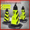 Reflective Rubber Traffic Cone Safety Barrier