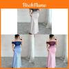 Polyester Gradient Bodycon Dress With Oneshoulder Neck For Summer Casual Wear