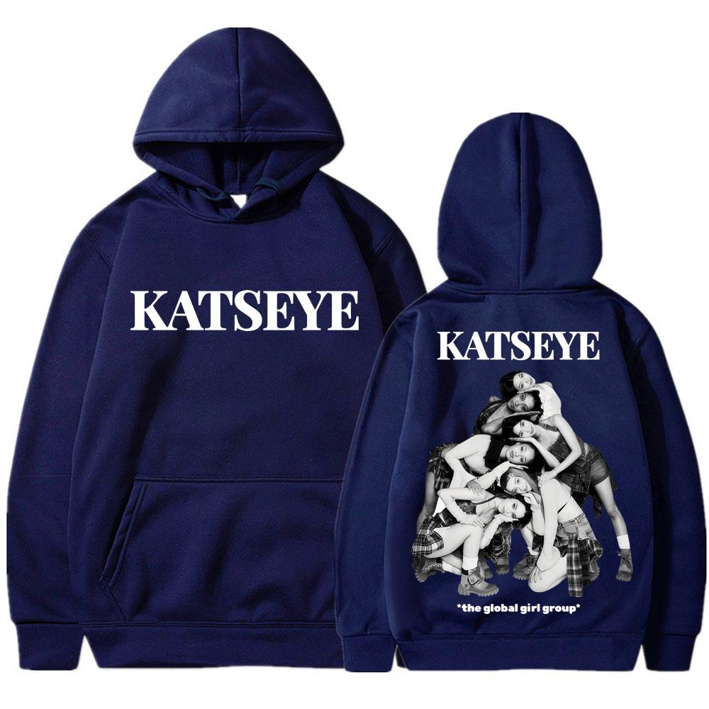 

Kpop Group Katseye Graphic Hoodie Fashion Vintage Men Women Korean Long Sleeve Oversized Fleece Casual Tracksuit Streetwear Gift 3XL