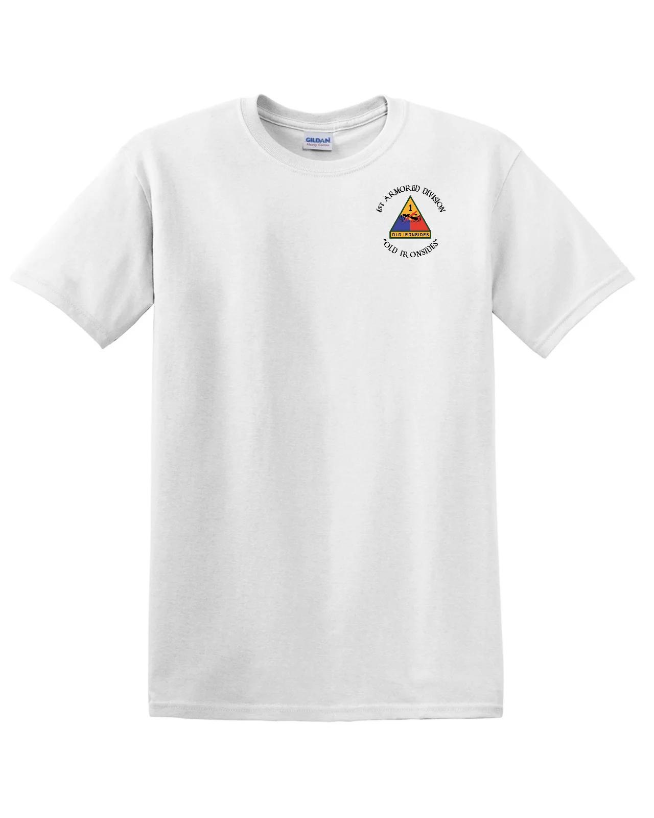 1st Armored Division TShirt Summer Cotton ONeck Short Sleeve Unisexs T Shirt New S