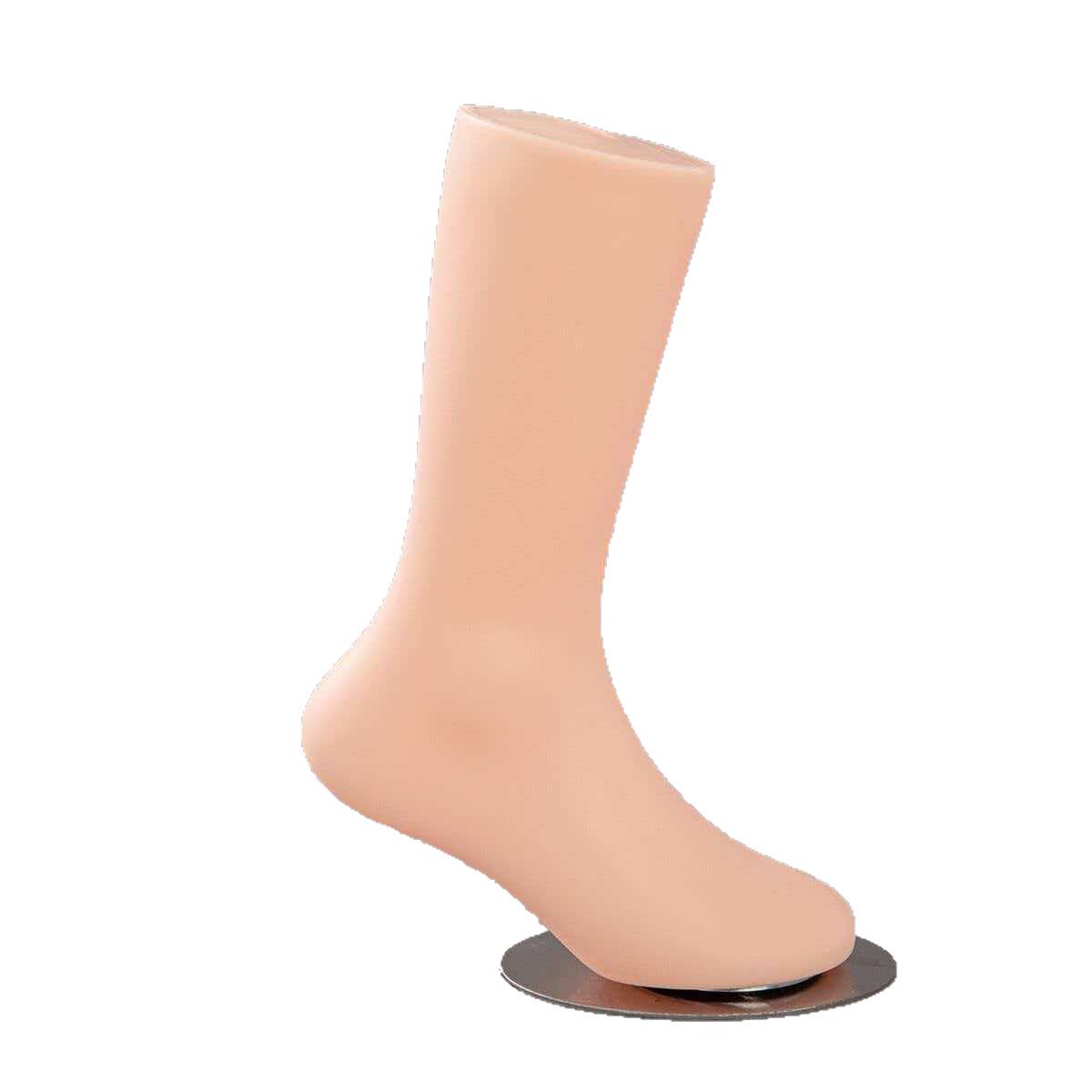 

Children s Magnetic Foot Mold Sock Prop - Seamless Plastic Leg Model