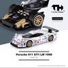 TH-Trends Hobby 1/64 095 911 GT1 LM #26 GT3 R-DTM Знімна кришка Автомобіль Металевий сплав Транспортний засіб Металева лита модель Іграшки для дітей Хлопчики