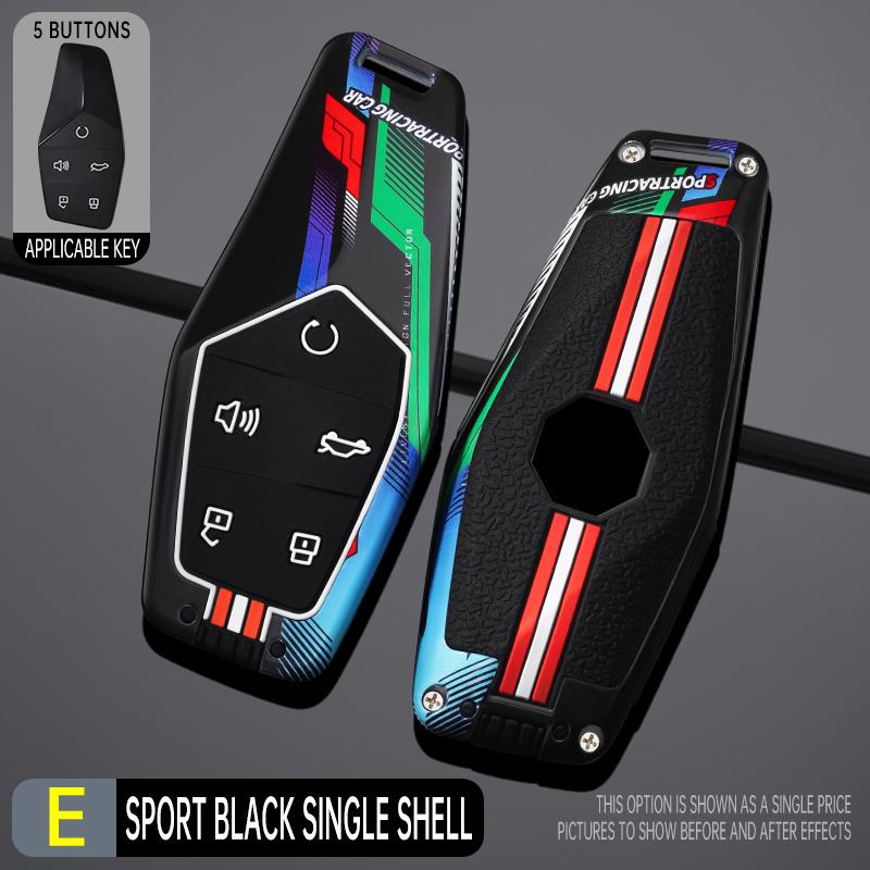 

Zinc Alloy Car Remote Key Case Cover Protective Shell Fob For MG One 2022 2023 2024 Car Key Decoration Shell Car Key Bag