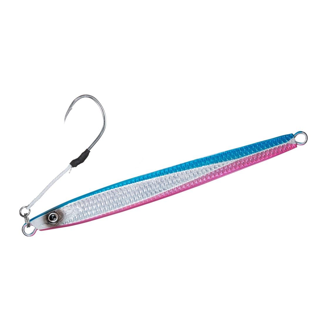 

Daiwa Grim Jig 180g Blue Pink Semi-Long