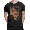 Grupo de Fuerzas Especiales Fox Hound Logo Metal Gear Solid Camiseta Camisetas Hippies Hombre Algodón Cuello Redondo 5XL Ropa Tops de Manga Corta