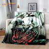 2025 H-Helluva Boss Blitzo Cartoon Soft Blanket,Soft Throw Blanket for Home Bedroom Bed Sofa Picnic Travel Cover Child Gift