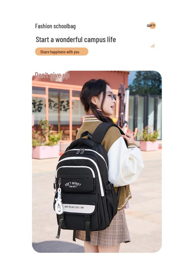 Vielseitiger Leichter Schulrucksack für Oberstufenschüler