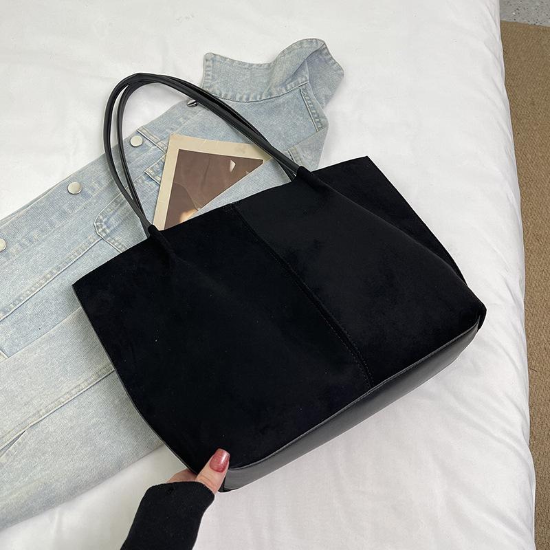 Large-capacity Tote Bag, High Appearance Level, Hand-held Shoulder Bag, Retro, Casual and Stylish Underarm Women's Bag