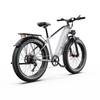 DUOTTS F26 Lite 26-inch Fat Tire Electric Bike, 500W Motor, 90km Extended Range, App Connectivity for City and Light Off-Road Riding, White
