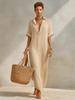 European and American Long Striped Casual Shirt Dress - 2026 Black Holiday Edition