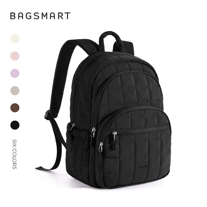 BAGSMART Ceļojumu mugursoma sievietēm, stepēta, ikdienas
