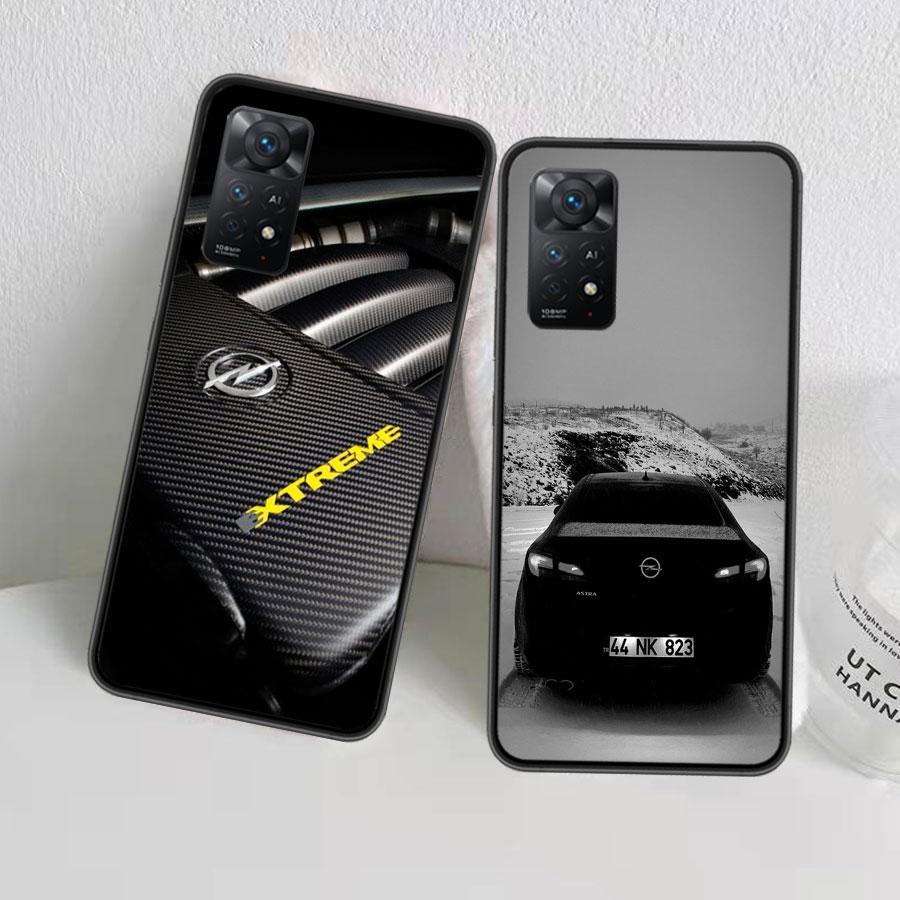 Opel Astra Logo Phone Case For Redmi 14C 12 12C Note 14S 13 14 Pro Plus K80 Pro 10 10A 10C 9 9A 9C 9T 8 8A TPU Clear Cover Cover