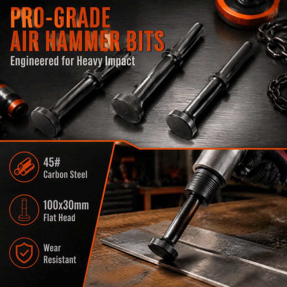 Air Hammer Air Hammer Bits Smoothing Design Chisel Bit Set Pneumatic Chisel Bits For Air Hammer