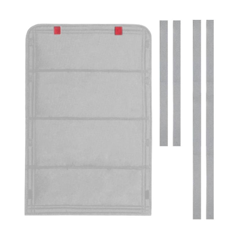 Rv Door Window Shade Foldable Self-Adhesive & Magnet Car Accessories Thickened Oxford Camper Skylight Shade