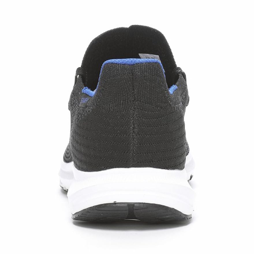 Moonstar Synergy Shock SNGY 3E Cushion, Lightweight, Soft, Hands-Free, Cushioned, Absorbing, Wide, Men's, M23, Black, 25.5 Cm,